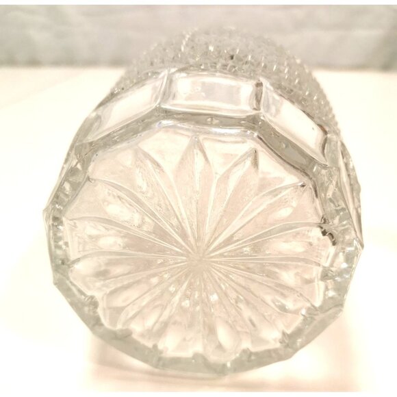 Diamond Pattern Crystal Decanter Austria 1960s Vintage - Picture 10 of 10